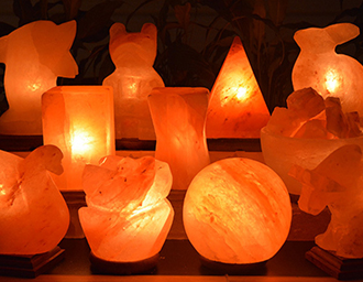 Crafted Salt Lamp